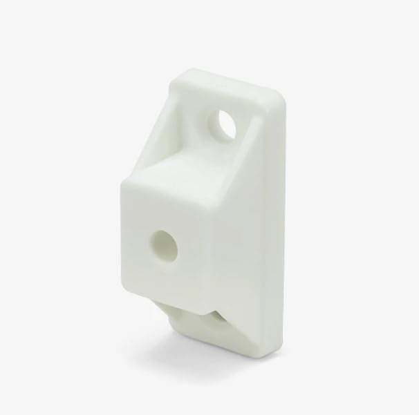 Drawer Slide Spacer Set (4-Pack) – Universal Fit for Face Frame & Frameless Cabinets – Plastic Shim for Side Mount Drawer Slides – Durable & Easy to Install