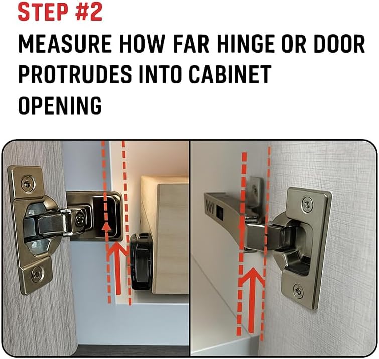 Drawer Slide Spacer Set (4-Pack) – Universal Fit for Face Frame & Frameless Cabinets – Plastic Shim for Side Mount Drawer Slides – Durable & Easy to Install